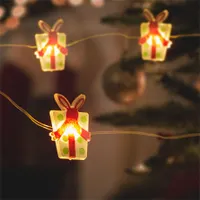 Family Christmas 58928 LED fényfüzér ajándék 20 LED 1,9 m melegfehér elemes 2 x AA #1