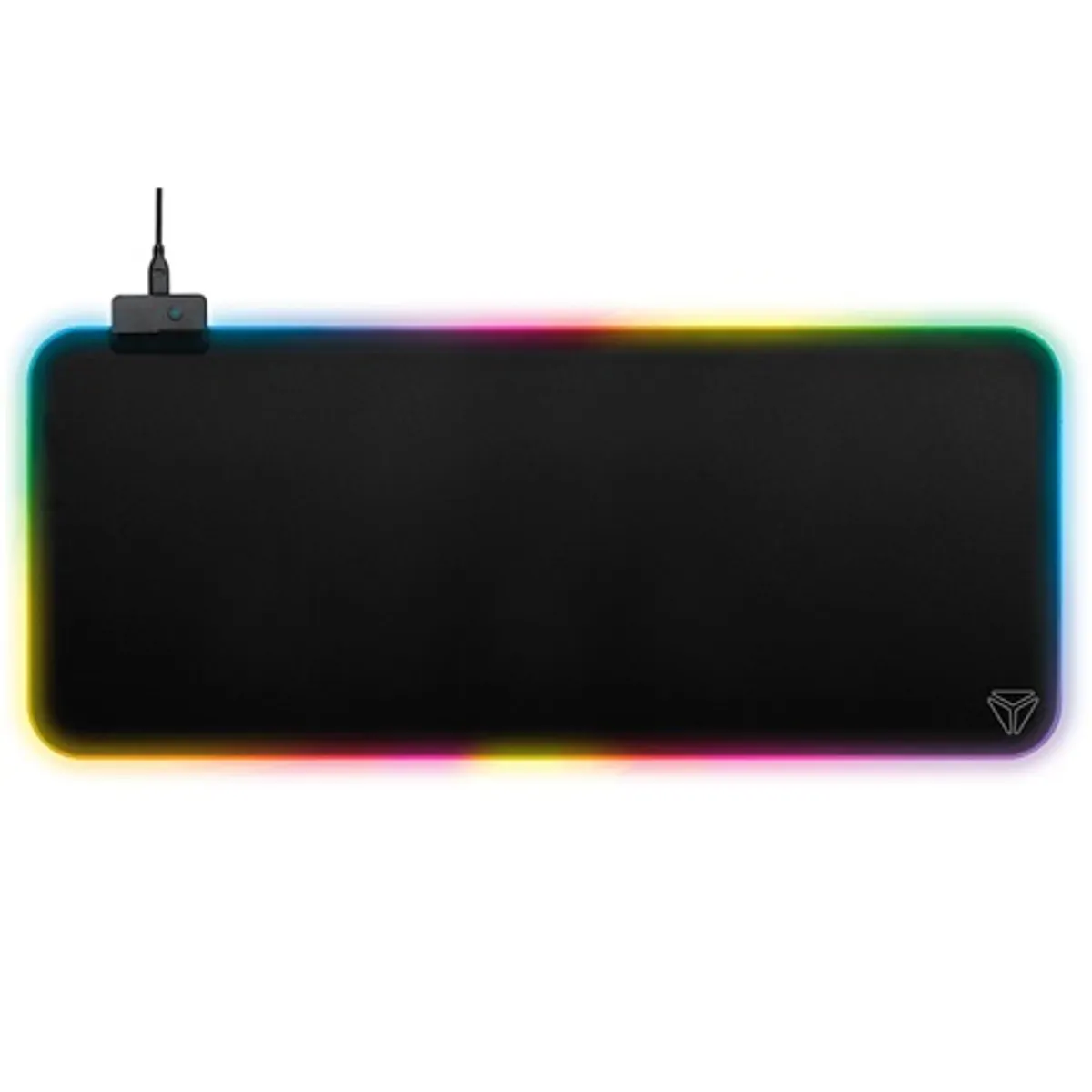 Yenkee YPM 3006 egérpad Warp RGB háttérvilágítás 13 mód 930x350x3 mm csúszásmentes gumialap vízálló felület micro USB 1.8 m #1