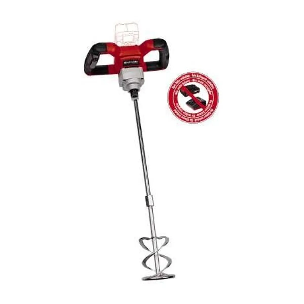 Einhell TE-MX 18 LI-SOLO akkumulátoros habarcskeverő M14 befogó 0-620 min-1 100 mm keverőszár Power X-Change #1