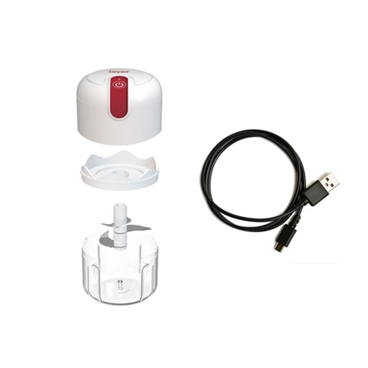 Beper P102ROB050 akkumulátoros mini aprító 250 ml 3 pengés USB töltés 30 W #9