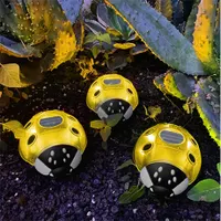 Garden of Eden 11764C Szolár katicabogár ip44 6 led melegfehér #2