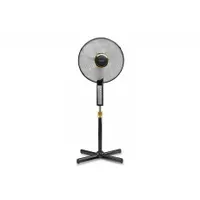 Orion OFSS160R ventilátor álló távirányítóval 16" 3 fokozat időzítő 7,5 órás oszcilláció vízszintes forgatás fekete