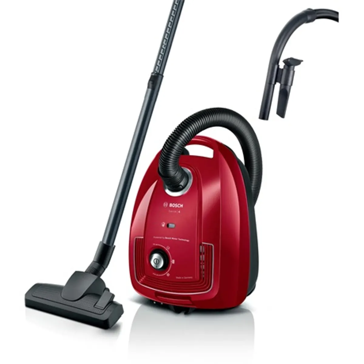 Bosch BGB38RD2 Serie4 porzsákos porszívó 600 W PowerProtect PureAir piros #1