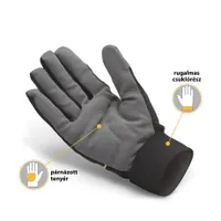 Handy 10268XL Munkavédelmi kesztyű tépőzárral Méret XL Anyag szintetikus 60 százalék, spandex 20 százalék, neoprén 20 százalék EN388 3222 EN420 5 #3