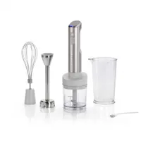 Cuisinart RHB100E vezeték nélküli botmixer habverő, mini aprító, USB töltés, BPA-mentes mérőedény, rozsdamentes fej 100C-ig #1
