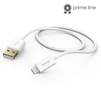 Hama 00201581 Lightning adatkábel 1,5 m fehér USB-A Lightning USB 2.0 480 Mbps 2,4 A 5 V aranyozott dugó #1