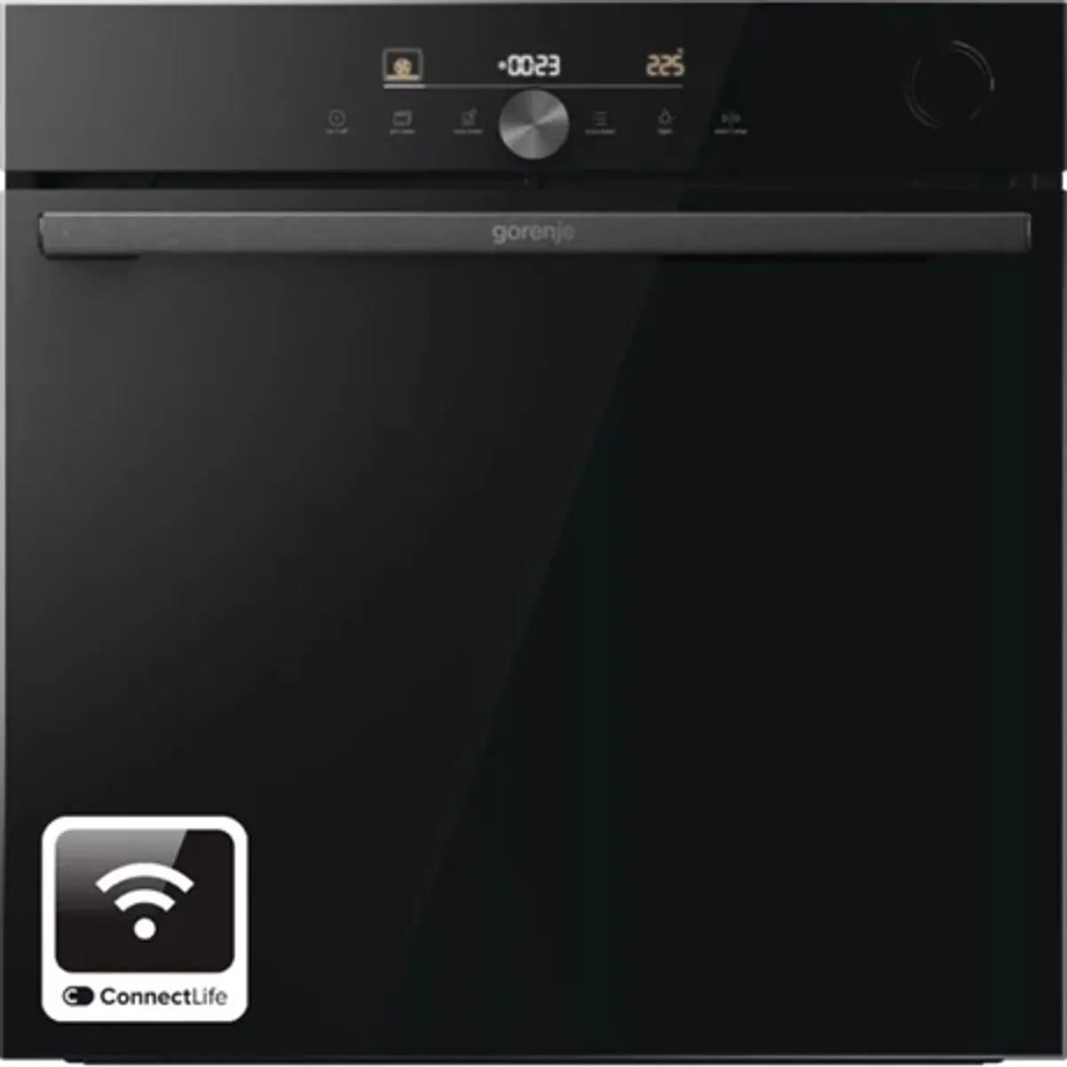 Gorenje BSA6747DGWI Beépíthető sütő fekete 77 L 300 fokC konvekció katalitikus AquaClean #1