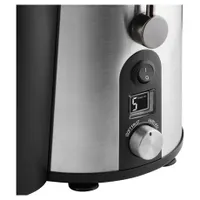 Sencor SJE5050SS gyümölcscentrifuga 5 sebességfokozat 1200 W 75 mm töltőnyílás 1 L légyűjtő edény 2 L pép edény LCD kijelző #4