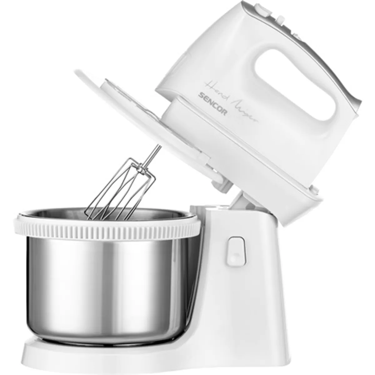 Sencor SHM6206SS kézi mixer forgótálas 500 W 5 fokozat Turbo 3,5 l tál #10