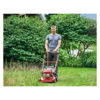 Einhell GC-PM 46/5 S benzines fűnyíró 46 cm vágás 65 l gyűjtő, 132 cm³, 2000 W, 9 fokozatú központi magasságállítás, hátsókerék-hajtás kikapcsolható #6