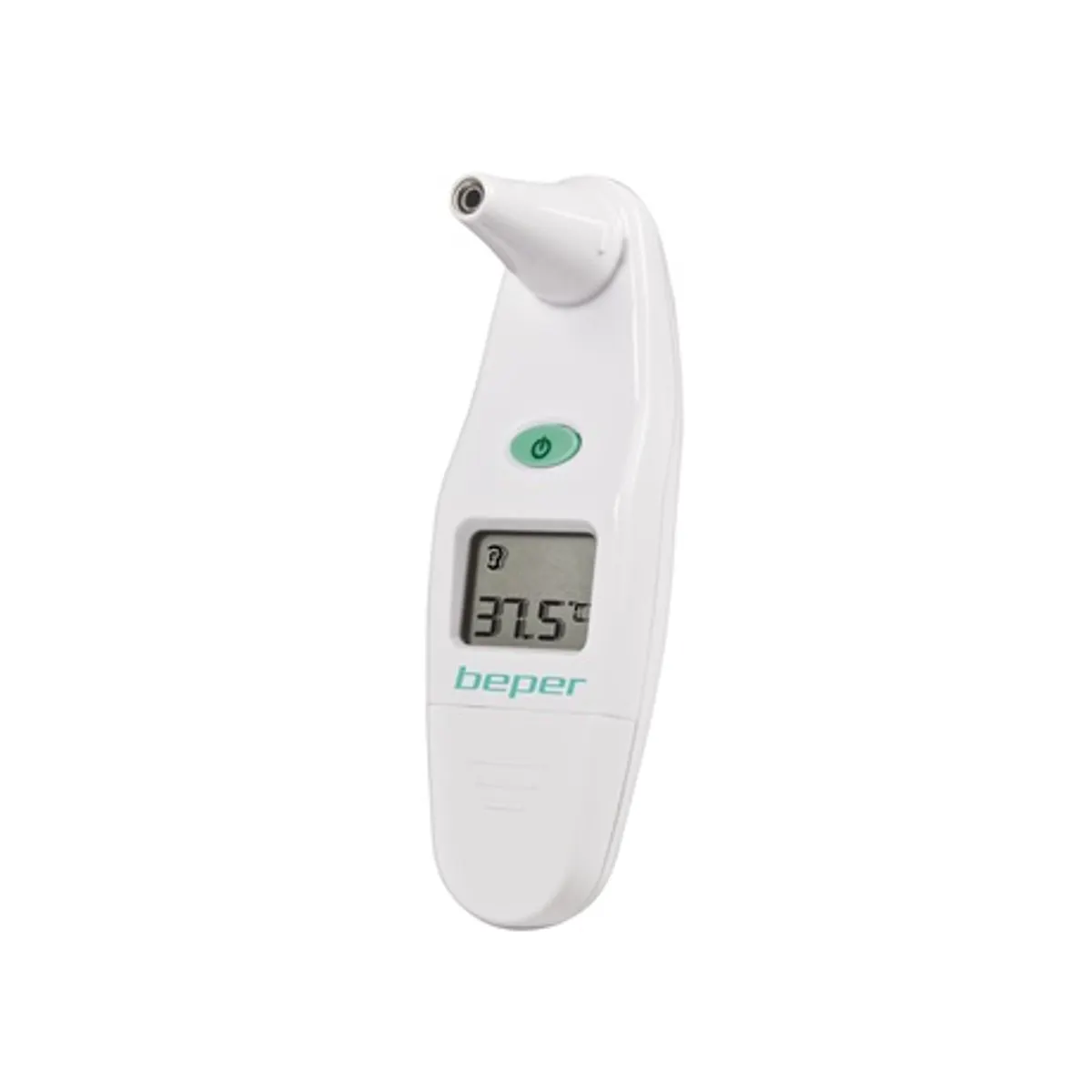 Beper 40.102 fülhőmérő digitális LCD memória 10 adat 32.0–43.0°C tok 15 mérőfej CR2032 #2