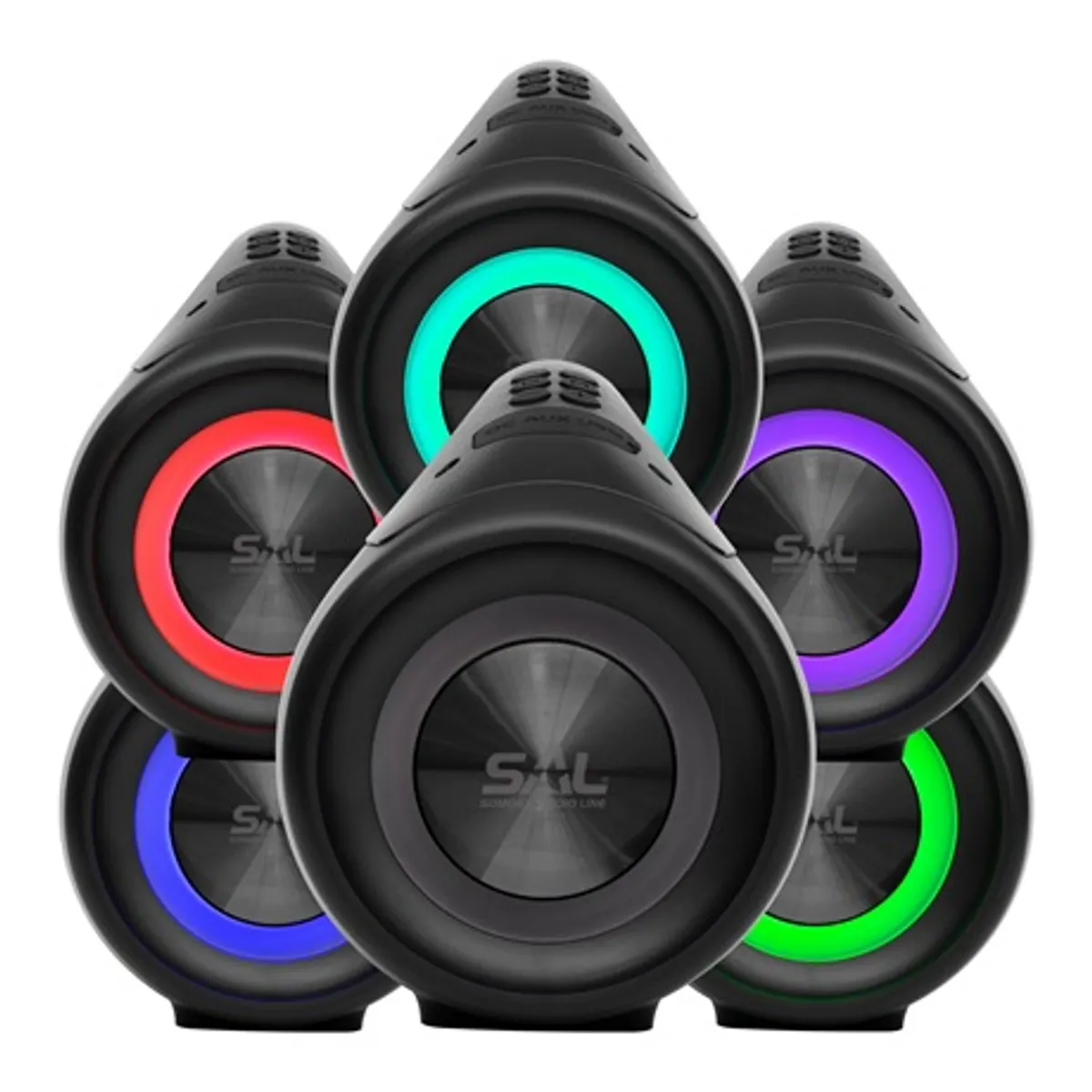 Home by Somogyi BT 5000 Boombox vízálló IPX5 Bluetooth TWS 2x25W 2.0 stereo Dual-Bass textil burkolat #2