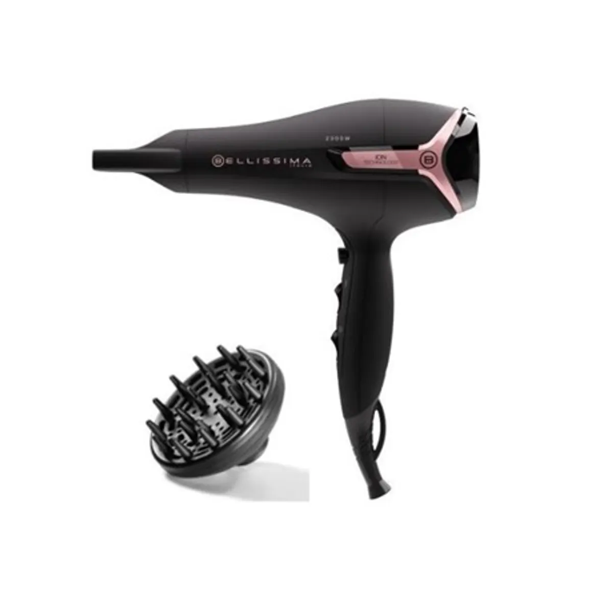 Imetec 11860 Bellissima K9 2300W ION technológiával 8 beállítás, 1,8 m kábel, fúvóka, diffúzor, tároló tasak #2