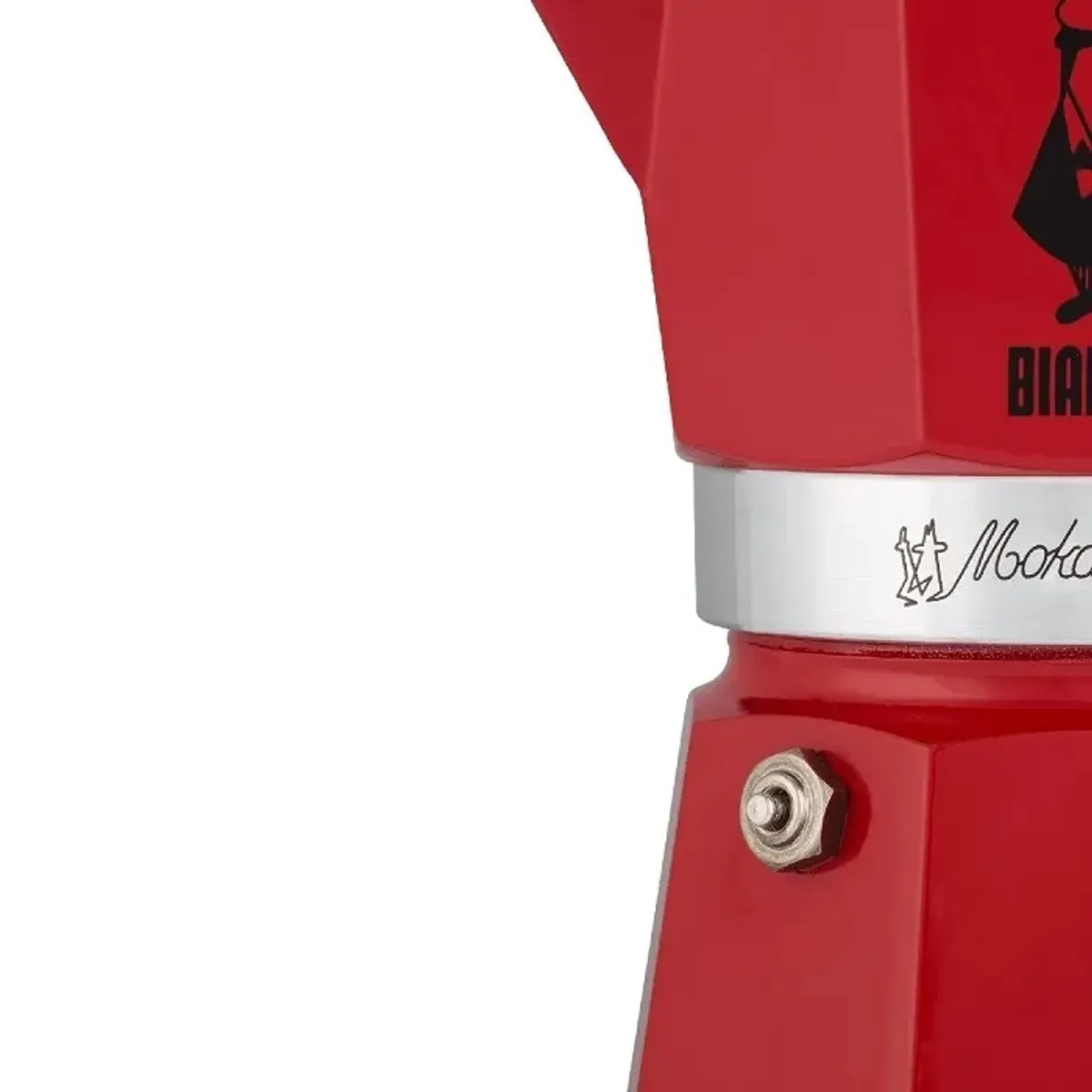 Bialetti 4943 MOKA EXPRESS Moka Express kotyogós kávéfőző 6 adag piros alumínium #2