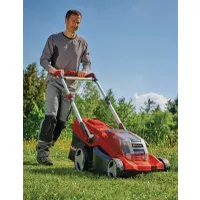 Einhell GP-CM 36/450 (2X4,0AH) AKKUS FŰNYÍRÓ Power X-Change kefe nélküli motor 38 cm vágás 45 L gyűjtő 25-75 mm #7