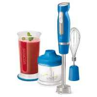 Sencor SHB4462BLEUE3 Botmixer szett 1000 W 6 db Titán kés rozsdamentes acél fej 700 ml keverőedény 500 ml aprítóedény #1