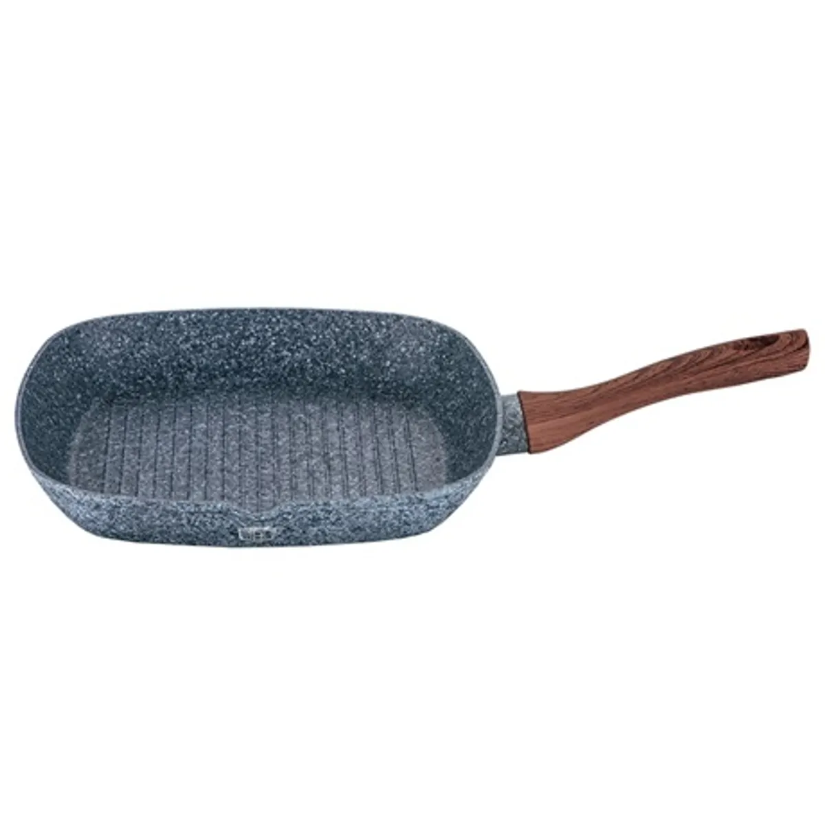 Berlinger Haus BH-1208N Forest Line grill serpenyő 28 cm, 3 rétegű kőhatású márvány bevonat, turbó indukciós talp, mosogatógépben mosható #1