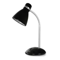 Esperanza ELD113K Alkes asztali lámpa fekete E27 12W LED 25W GLS #1