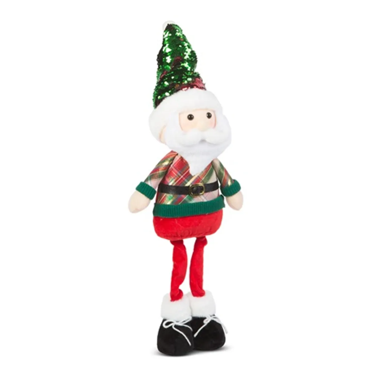 Family Christmas 58759A Mikulás figura textil teleszkópos lábak 60-95 cm #1