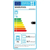 Whirlpool AKZM 8480 S Sütő beépíthető elektromos pirolitikus öntisztítás 73 l Aplus hőlégbefúvás Ready2Cook 2-szintes teleszkópos sütősín #3