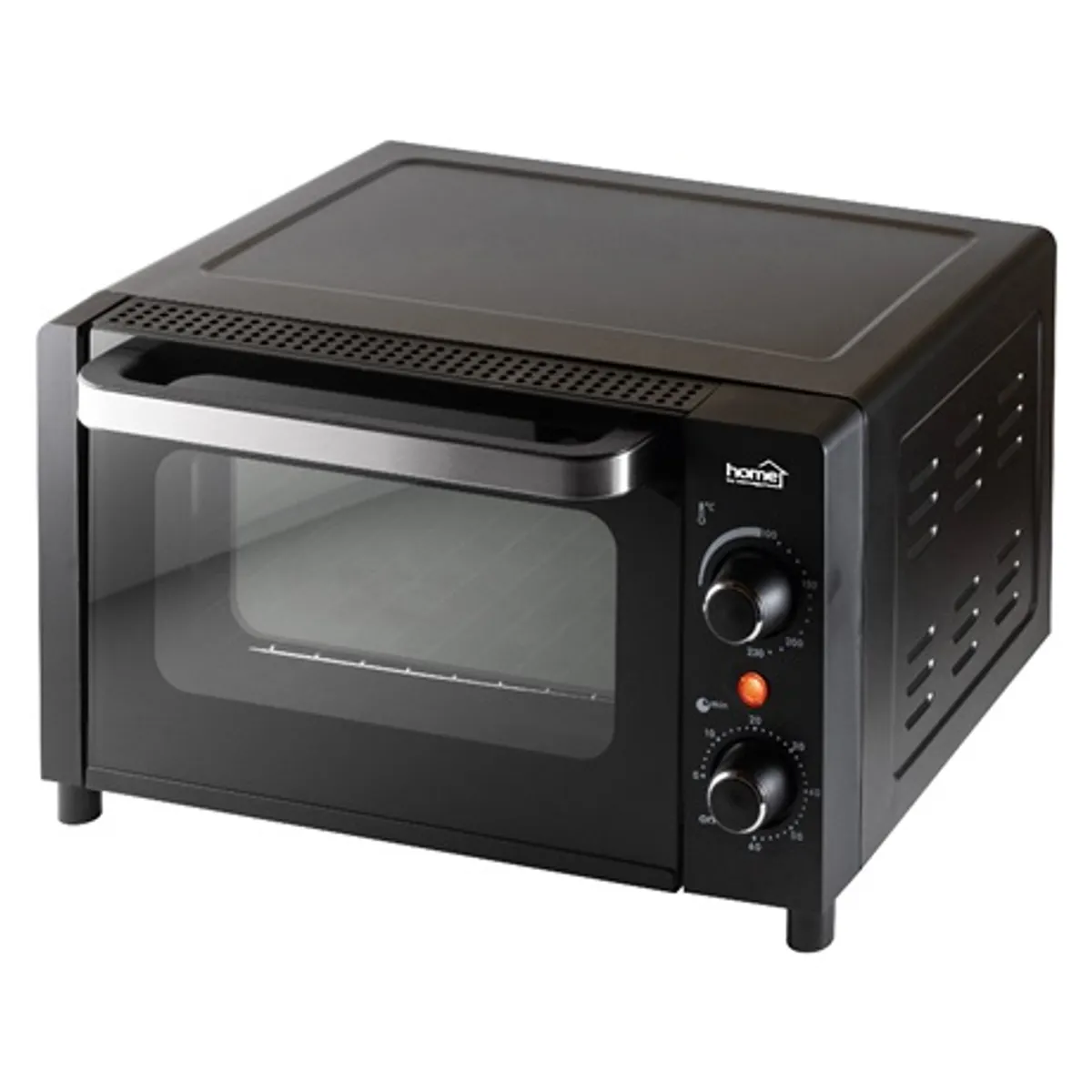 Home by Somogyi HG MS 10 Mini sütő 9L 1050W max 230 C, 60 perc, hőszigetelt fogantyú, dupla üvegezésű ajtó #1