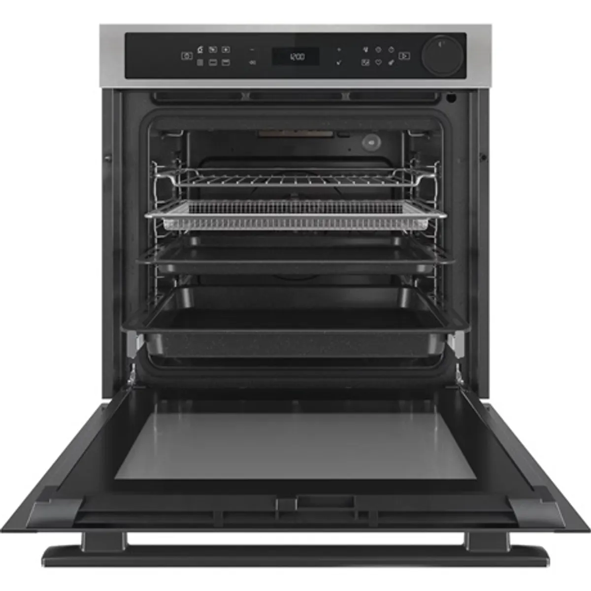 Whirlpool AKZ9S 8271 IX sütő beépíthető elektromos 73 l xxl 6th sense cook3 pirolitikus és hidrolitikus tisztítás ready2cook softclosing #2