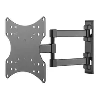 Stell SHO 4540 fali konzol kihúzható teherbírás 20 kg 23-42" VESA 75x75 100x100 200x100 200x200 dőlés 10 forgás 90 fok fekete #2