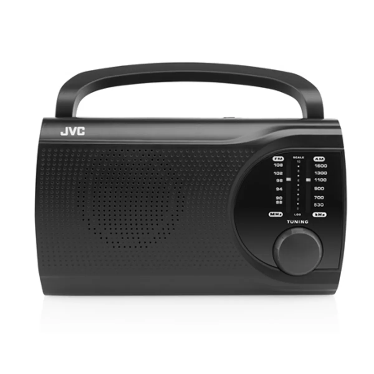 Jvc RAE321B Táskarádió analóg FM AM tuner 0,5 W RMS hálózati vagy elemes 4 x C fülhallgató kimenet #4