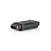 Nedis CVGB34900BK HDMI toldó adapter aranyozott HDMI bemenet és HDMI kimenet 4K@30Hz 1080p egyenes