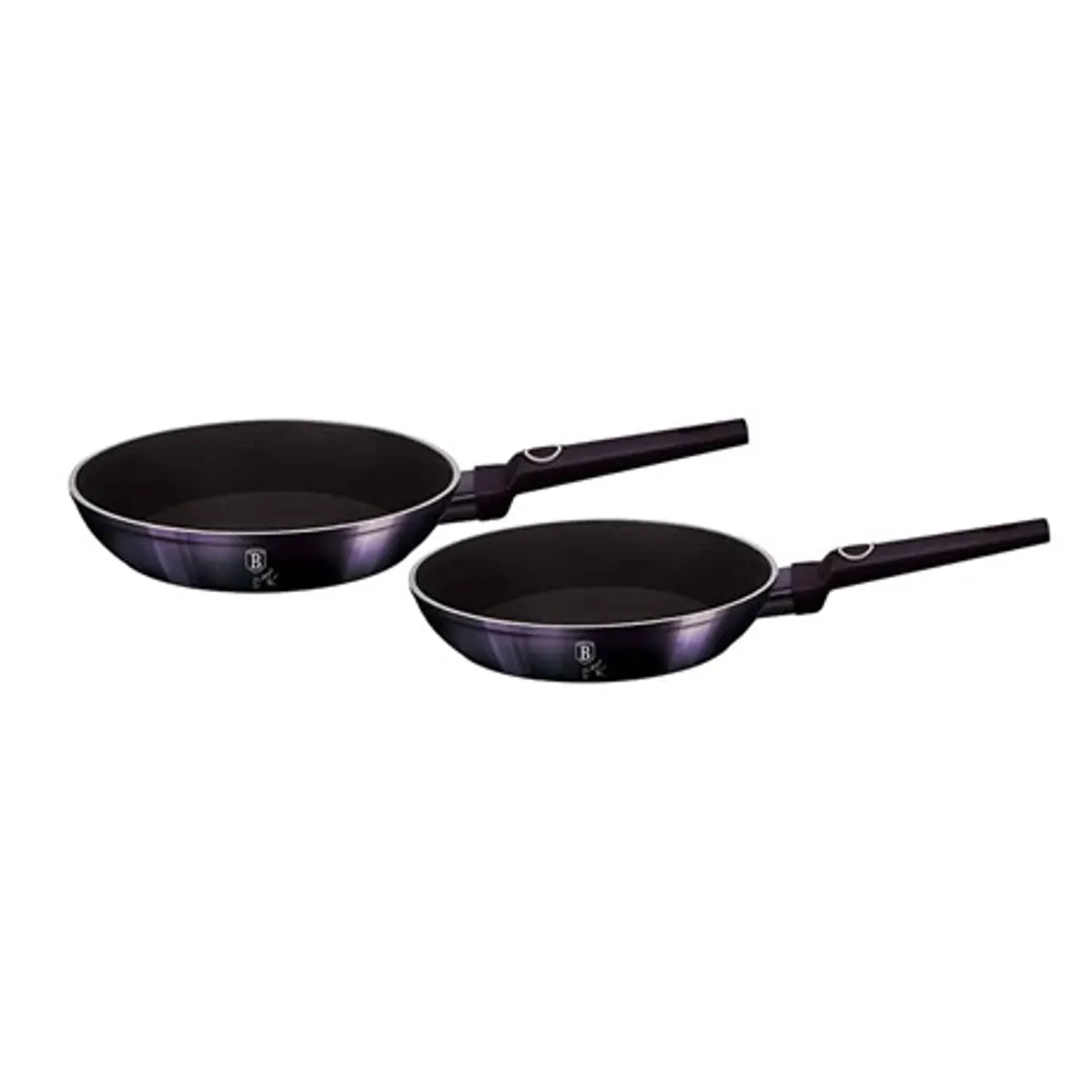 Berlinger Haus BH/6789 Purple Eclipse serpenyő szett 2 részes 22 cm 1,3 l és 26 cm 2,0 l 3 rétegű titán bevonat indukciós talp #1