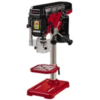 Einhell TC-BD 500 állványos fúrógép 500 W max 9 fokozat 300-2410 min-1 B16 1,5-13 mm mélységütköző 50 mm golyóscsapágyas fúróorsó 45 fokos dönthető asztal #5
