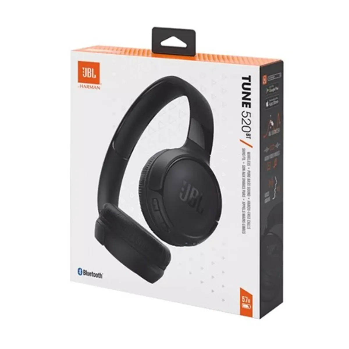 Jbl T520 BT BLK Tune 520BT fejhallgató Bluetooth 5.3, 57 óra üzemidő, 5 perc töltés 3 óra, Multi-point, összecsukható #9