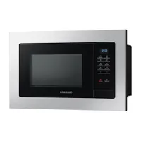 Samsung MG23A7013CT\/EO beépíthető mikrohullámú sütő grill 23l 1300w ceramic inside üveg érintőpanel olaj nélküli sütés