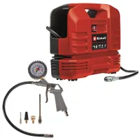 Einhell TC-AC 190 OF SET Kompreszor olajmentes 8 bar beépített tárolóval tartozékokkal #1