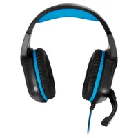 Yenkee YHP 3005 GUERRILLA Gamer fejhallgató kék-fekete 40 mm hangszóró 32 ohm 20 Hz-20 kHz 2,1 m #2