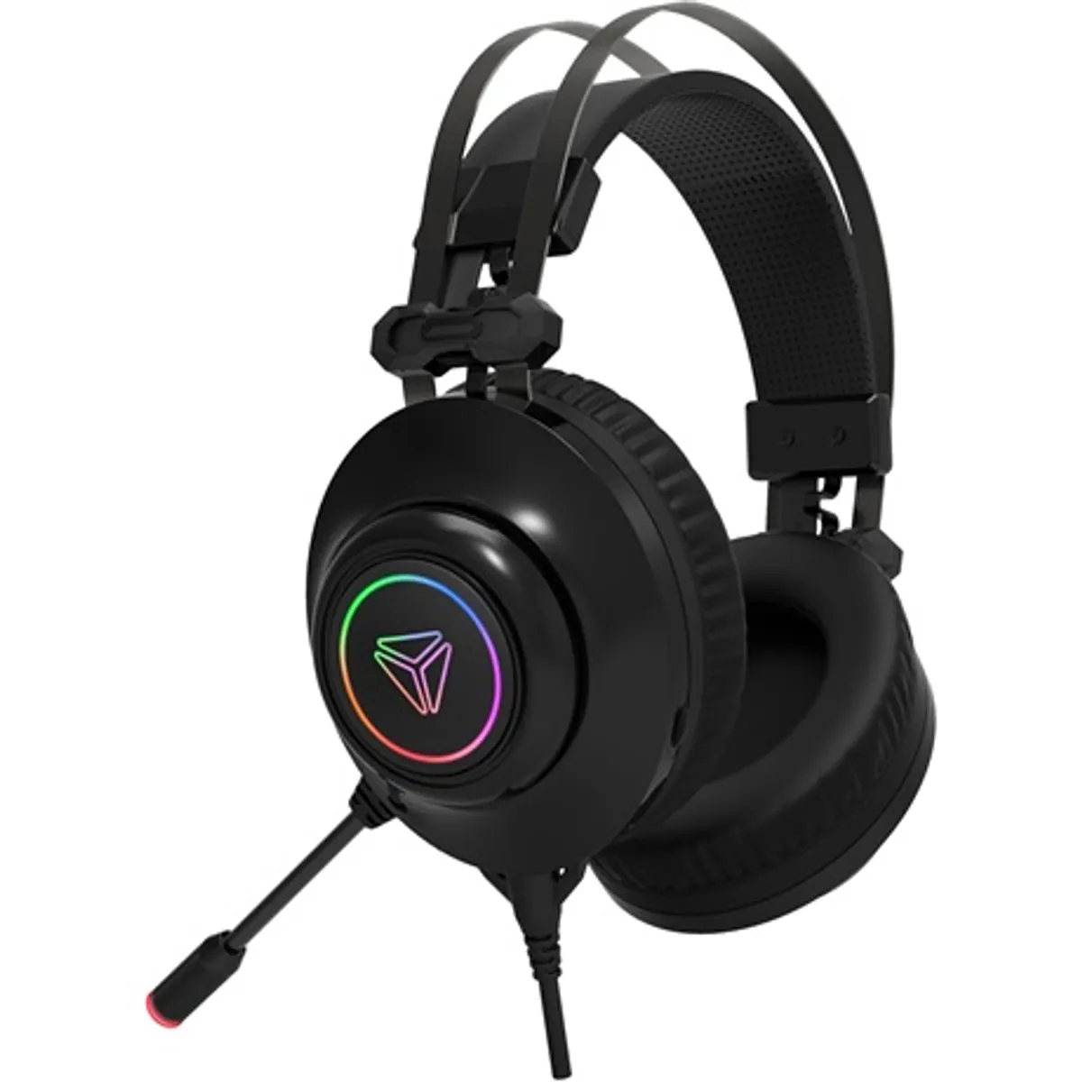 Yenkee YHP 3036 NEXUS gamer fejhallgató 50 mm meghajtó 32 ohm frekvencia 20 Hz-20 kHz mikrofon kondenzátoros 2,2 kiloohm USB 2,4 m kábel 7.1 térhatás #2