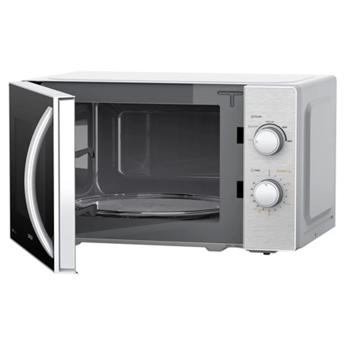 Sencor SMW 2120SS Mikrohullámú sütő 20 l 700 W mechanikus vezérlésű 25,5 cm forgótányér szabadon álló #2