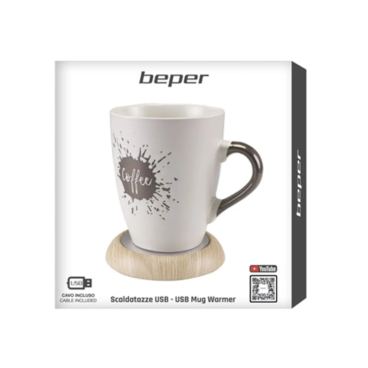 Beper P201UTP003 USB-s bögremelegítő 5W 10.3x10.3 cm #10