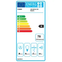 Faber STILO COMFORT BK MATT A90 páraelszívó 90 cm fekete matt LED világítás 3-1 fokozat energiaosztály B #2
