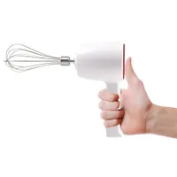 Beper P102SBA007 akkumulátoros kézi mixer 20 W 5 fokozat USB töltőkábel hagyományos habverő ballonos habverő #4