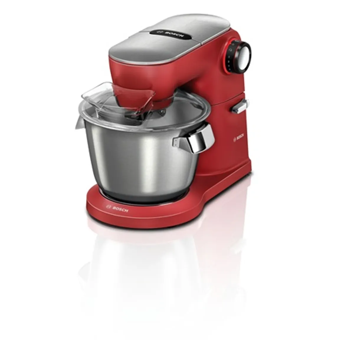 Bosch MUM9A66R00 OptiMUM 1600W 5,5 literes keverőtál piros inox kivitel tésztaszenzor 7 fokozat #2