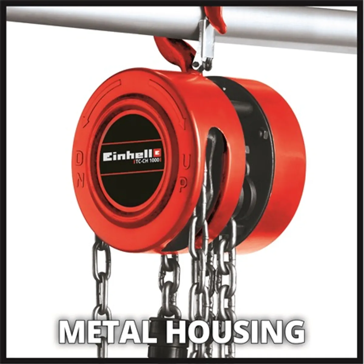 Einhell TC-CH 1000 Láncos emelő max teher 1000 kg emelési magasság 250 cm #1