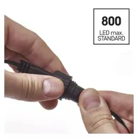 Emos D1ZW01 connect csillag 30 LED meleg fehér 28,5 x 25,5 cm kültéri és beltéri IP44 30 V DC max 4 W fém 2 év #6