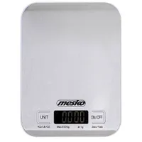 Mesko MS3169W digitális konyhai mérleg inox 5 kg kapacitás 1 g pontosság tara funkció #1