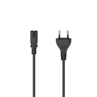 Hama 00223273 hálózati kábel 2-pólusú 1,5m fekete VDE 230V 2,5 A #1