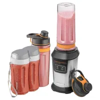 Sencor SBL 7570SS smoothie készítő 800 W rozsdamentes acél kések 2 program BPA-mentes Tritan palackok #4