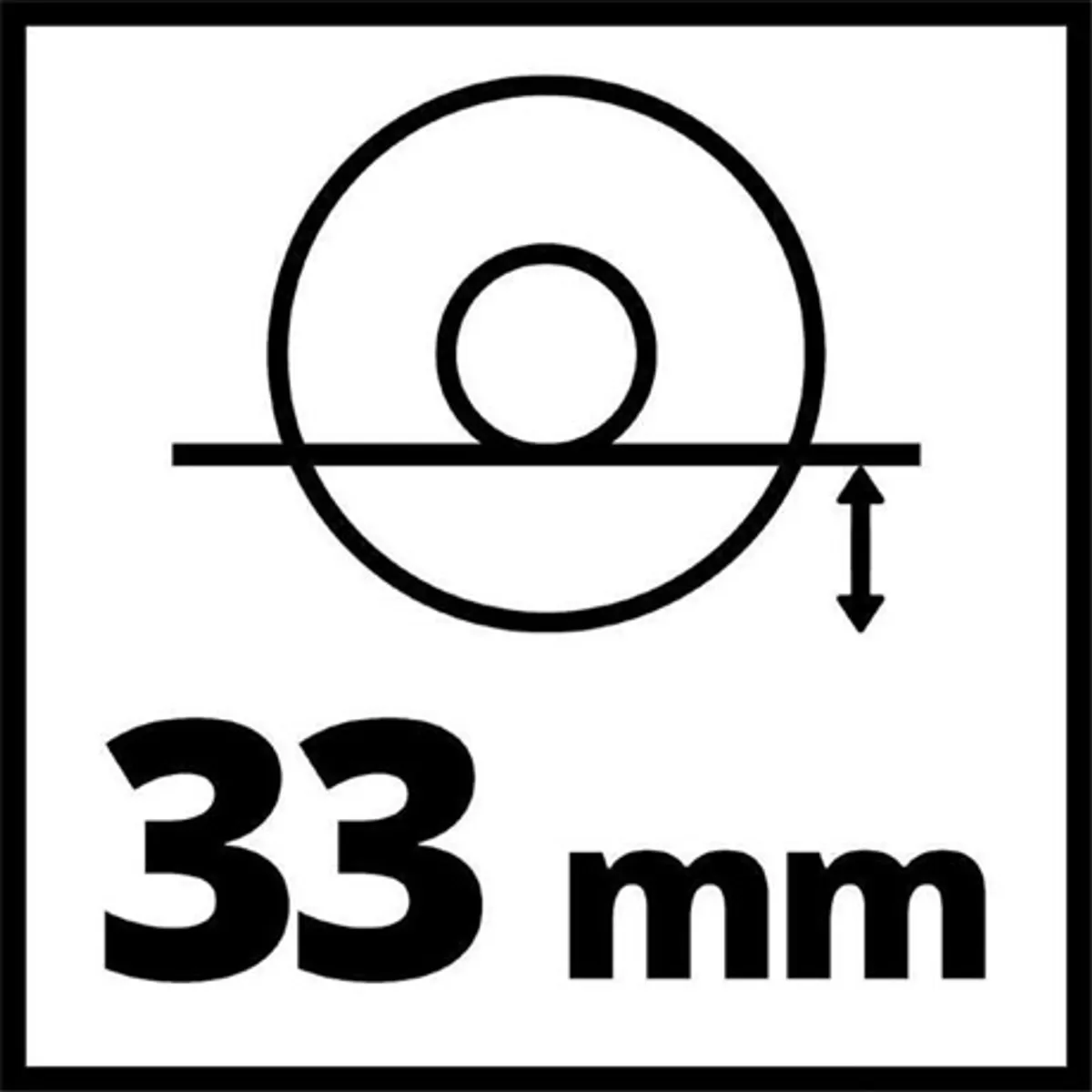 Einhell AXXIO - SOLO AXXIO 125 mm 8500 fordulat percenként 33 mm lágyindítás túlterhelés-védelem szénkefe nélküli motor Power X-Change #3