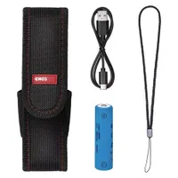 Emos P3180 ULTIBRIGHT 80 CREE LED tölthető zseblámpa 600 lm 230 m IP65 USB-C 3 üzemmód 18650 2600 mAh #2