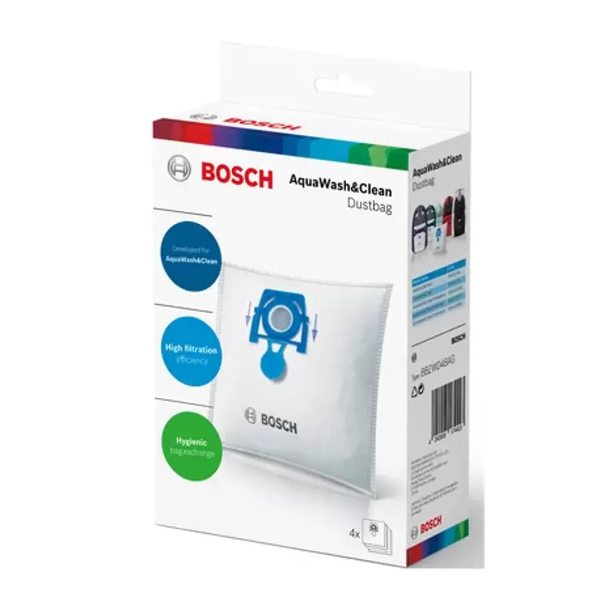 Bosch BBZWD4BAG AquaWashClean porzsákok 4 db #1