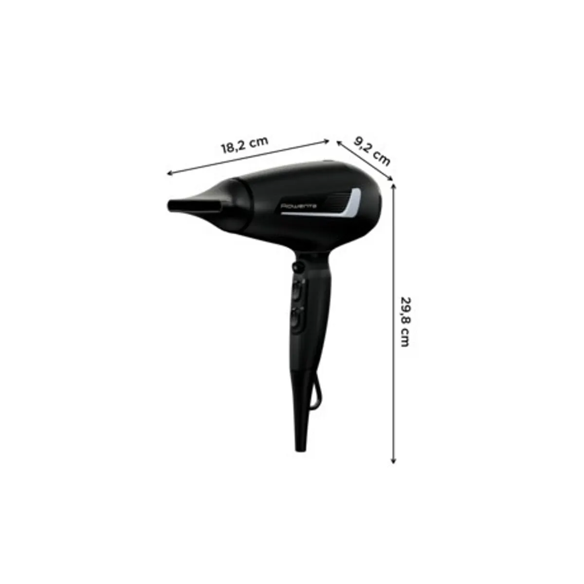 Rowenta CV888LF0 Karl Lagerfeld Pro Stylist 2200 W Keratin Glow fekete-króm 3 tartozék #2